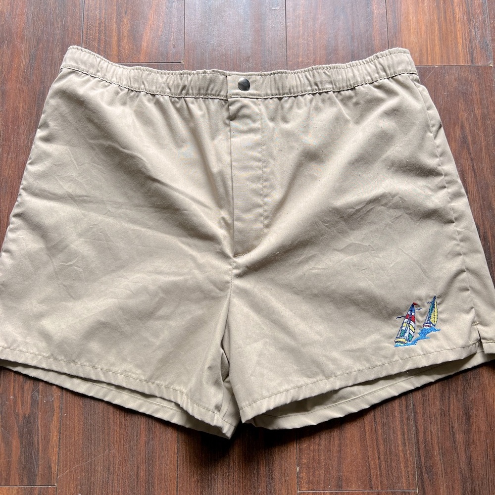 Mens Vintage swim trunks size 36. MADE IN THE USA!!